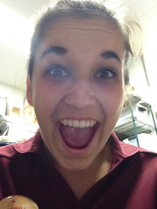 This was my face after realizing I have a full-time job!