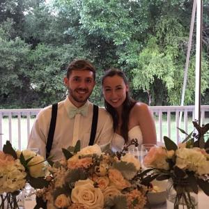 Cheers to the happy couple! Love you guys! 